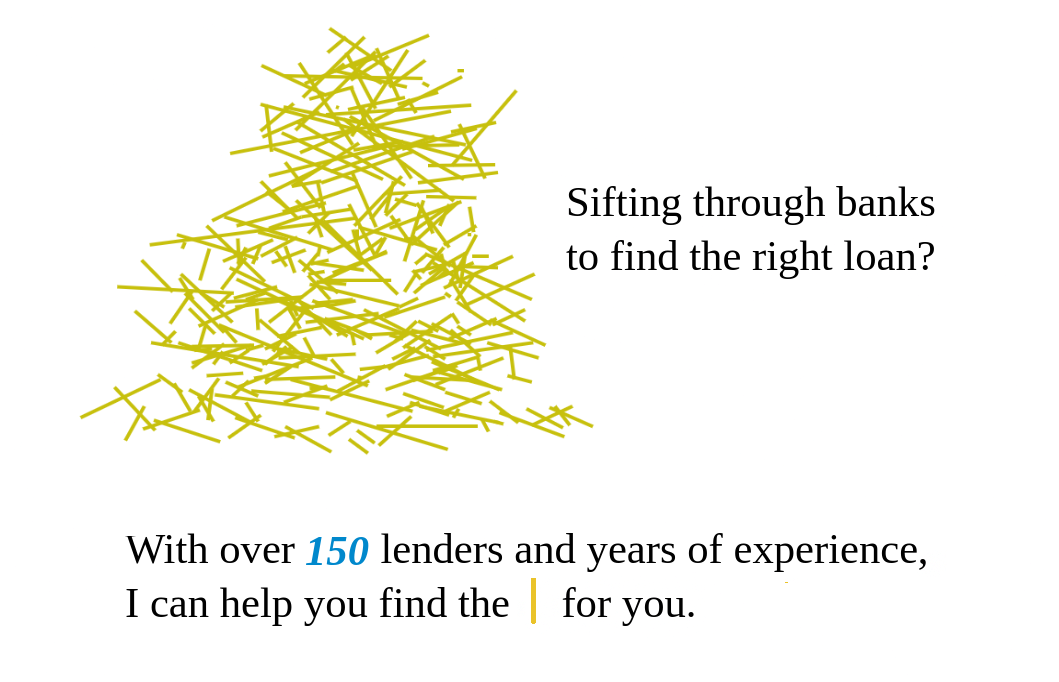 Landing page ad graphic